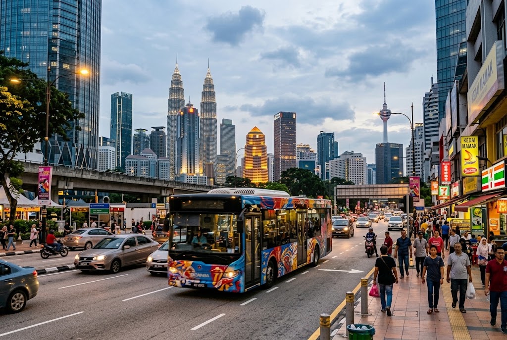 Bus Wrap Advertising Malaysia: Mobile Outdoor Branding Solutions for High Visibility