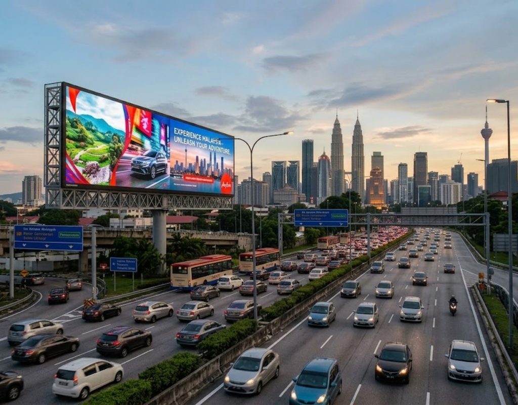 Digital Billboard Advertising Malaysia | High Impact LED Outdoor Marketing